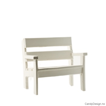 Stol for Carl Larsson figurer - Hvit