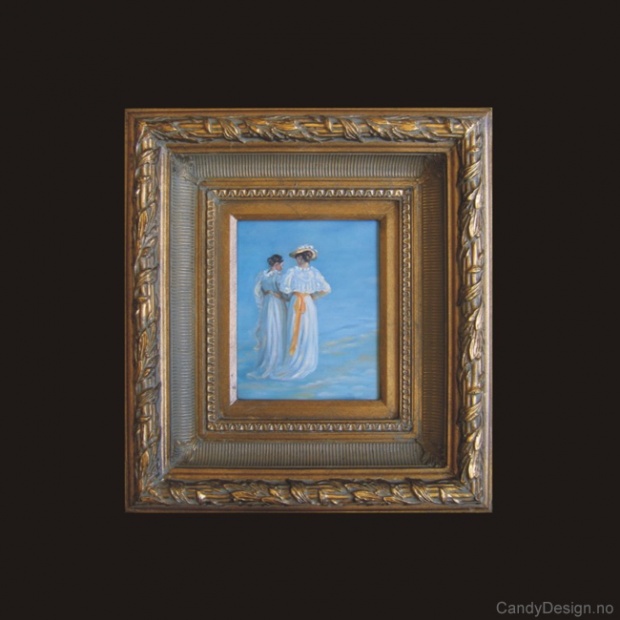 Oljemaleri  Summer Evening at Skagen