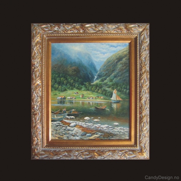 Oljemaleri  Vestlandsfjord