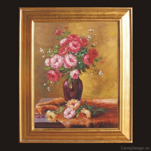Oljemaleri  Flowers