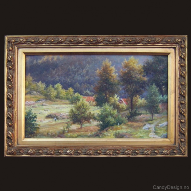 Gårdsbruk ved Mandal