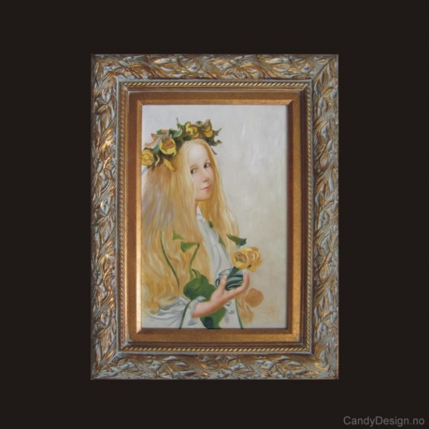 Susanna med ballblommor