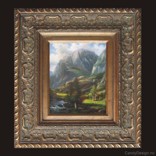 Utsikt fra Fortundalen