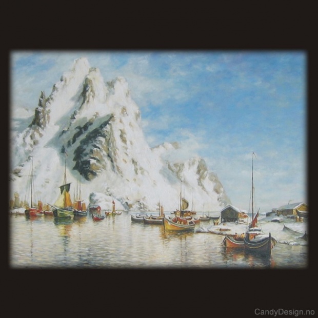 Havneparti fra Svolvær