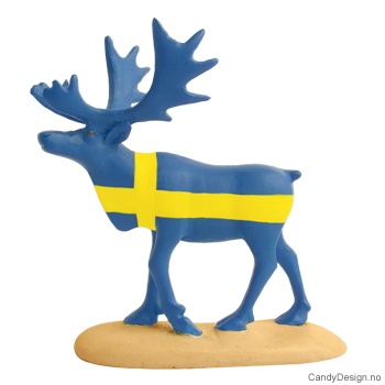 Reinsdyr i svenske farger
