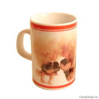 Krus med motiv - Troll med sau