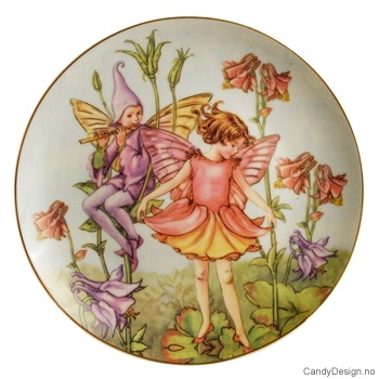 Alve motiv på tallerken