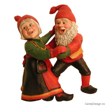 Store nisser dansende