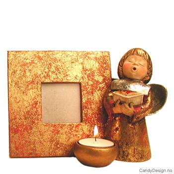 Medium Engel m/ramme