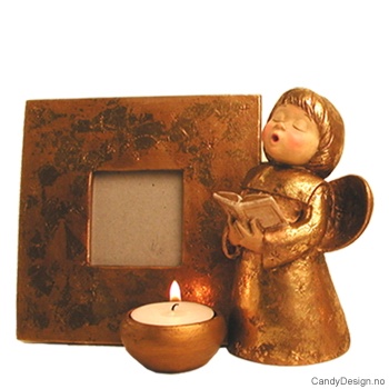 Medium Engel m/ramme