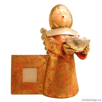 Stor engel med ramme