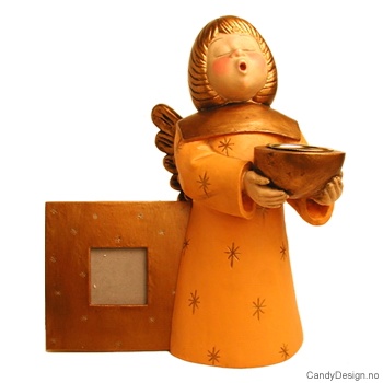 Stor engel med ramme