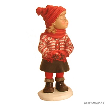 Vinterbarn - Kyssende pike