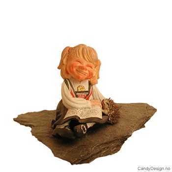 Bunadsbarn på skifer