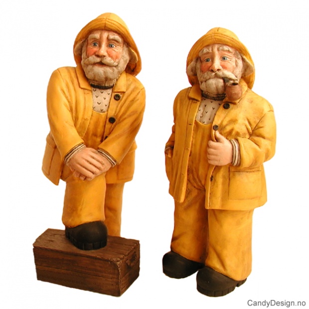 Store fiskere assortert