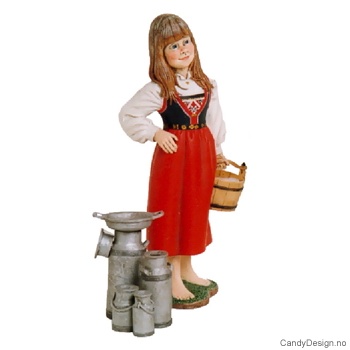 Bunadsjente med spann