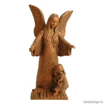 Skulptur bronse - Guardian Angel