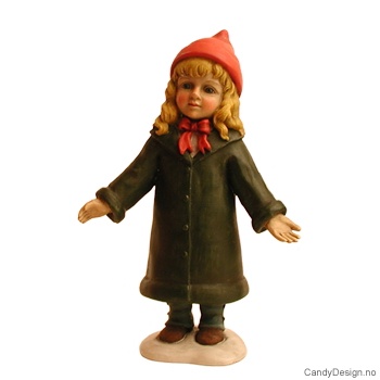 Julebarn  - Pike med armene ut