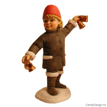 Julebarn  - Gutt med bjeller