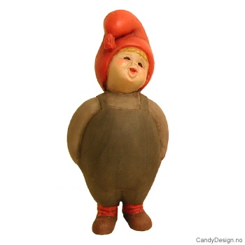 Syngende barn i grått  