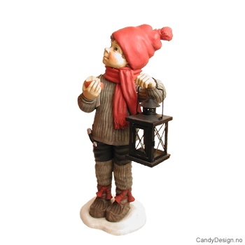 Carl Larsson gutt med lykt