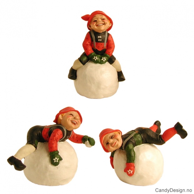 Nisser på snøball