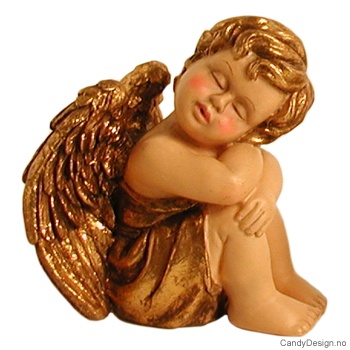 Liten sittende engel
