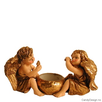 Engel telysestake gull