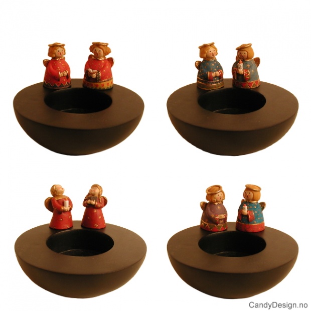 Engel telysestaker assortert