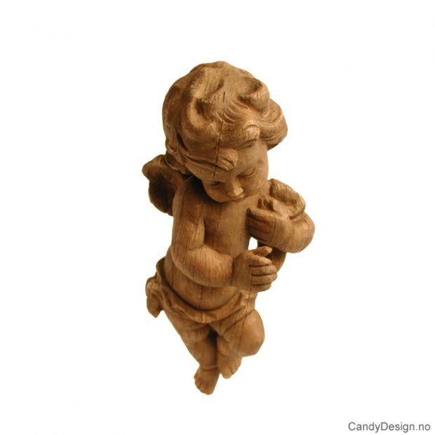 Amorfigurer hengende woodstyle i antikk