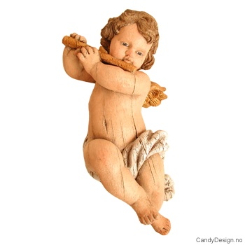 Amorfigurer hengende woodstyle i farger