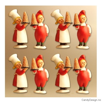 Kransekakepike - magnet