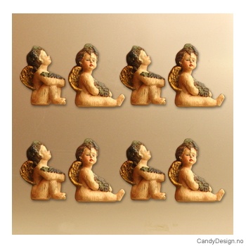 Engler med druer - liggende med magnet