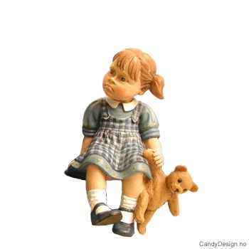 Carl Larsson barn - Pike med bamse