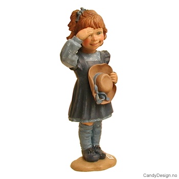 Carl Larsson figur  Pike med bamse