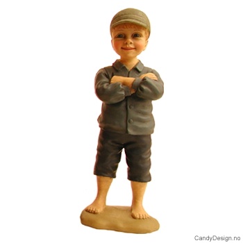 Carl Larsson - Gutt med korsede armer