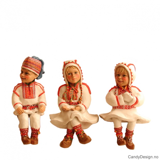 Samer i hvitt assortert