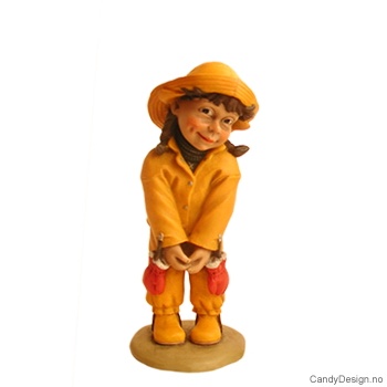 Små stående barnehagebarn