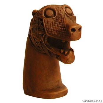 Stort Vikingegudebilde suvenir