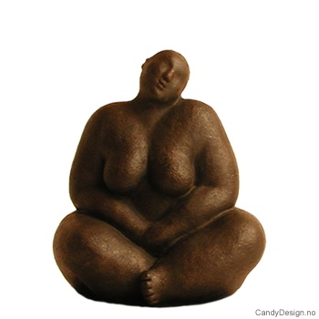 Fat woman skulptur Budda