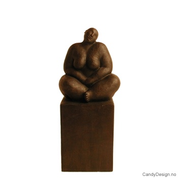 Fat woman skulptur Budda
