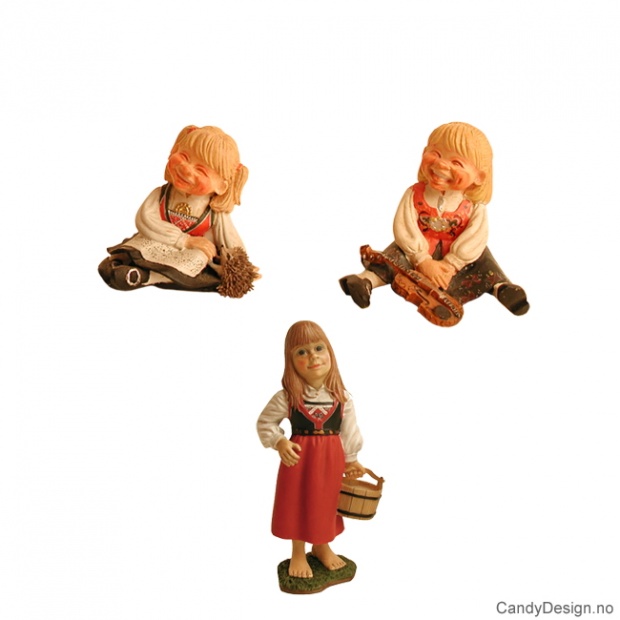 Miniatyr bunadsfigurer