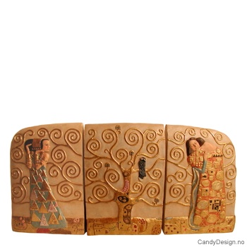 Gustav Klimt skulptur - triologi
