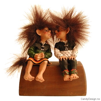 2 korktroll med genser