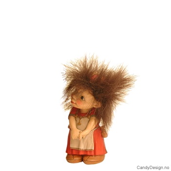 Vikinger små - fluffy hår