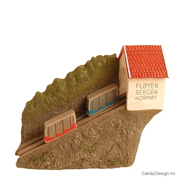 Fløybanen Bergen suvenir - stor