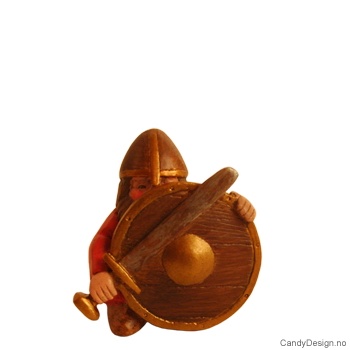 En viking i farger uten horn