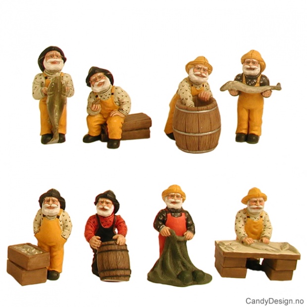 Små fiskere assortert