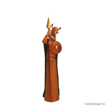 Medium trøtte vikinger med spyd