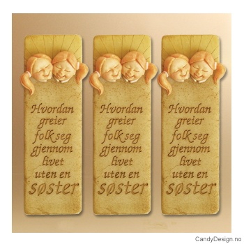 Kjærlighetsord magnet - Hvordan greier folk seg gjennom livet uten en søster